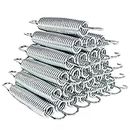 SUDEG 5.5 Inch 50pcs Trampoline Springs Heavy Duty Galvanized Stainless Steel Replacement Springs Steel Wire Trampoline Springs Replacement Kit Trampoline Part for Trampoline Jumping Bed High Tensile