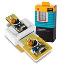 Kodak Dock plus 4x6 Instant Photo Printer Cartridge Bundle, Yellow