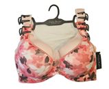 2 Pack Bras By Delta Burke Intimates - Sizes 18D, 18DD & 20D - Padded Straps
