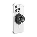 PopSockets Harry Potter Phone Grip with Expanding Kickstand, Compatible with MagSafe®, Magnetic Ring for iPhone and Android Included, Phone Holder - Enamel Deathly Hallows
