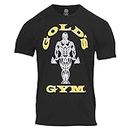 Gold's Gym Men's Muscle Joe Premium Fitness Workout T-Shirt Black