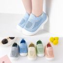 Baby Boy Girl Sock Shoes Toddler Walking Shoes Non-Slip Slip On Sneakers  NEW