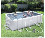 Bestway above ground swimming pool With Upgrades And Extras