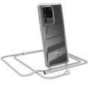 EAZY CASE pour Samsung Galaxy S20 Ultras/5G Coque Avec Handykette Étui Gris