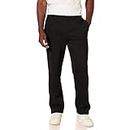 Amazon Essentials Men's Fleece Sweatpant (Available in Big & Tall), Black, XX-Large