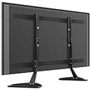 PERLESMITH Universal Table Top TV Stand for 22 - 65 Inch Flat Screen, LCD TVs Premium Height Adjustable Leg Stand Holds up to 110lbs, VESA up to 800x500mm