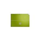 GADGETS WRAP Premium Vinyl Laptop Decal Top Only Compatible with Microsoft Surface Pro 4 - Olive Green Electroplating