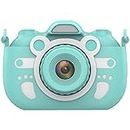 FLADO WiFi Cute Anti-Fall Children's Digital Camera Front and Rear HD Dual-Camera Kids Gift Toys, 3.0 Inch IPS Touch Scree 36MP 1080P HD Kids Camera for Boys and Girls Aged 3-14 (Blue)
