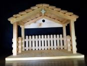 Nativity Stable / solid wood