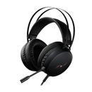 USB Wired Gaming Headphones 7.1 Surround Sound with Microphone & LED Blue lights