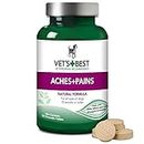 Vet’s Best Aches + Pains Dog Supplement - Vet Formulated for Dog Occasional Discomfort and Hip and Joint Support - 50 Chewable Tablets