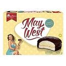 Vachon May West The Original Cakes with Famous Creamy Filling and Chocolatey Coating, Delicious Dessert and Snack, Contains 6 Individually Wrapped Cakes, 324 Grams