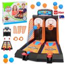 Mini Basketball Shooting Game Toy Desktop Indoor Table Games Set Kids Boys Gift