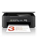 Epson Stampante Expression Home XP-2200, multifunzione 3 in 1: scanner/fotocopiatrice, A4, getto d'inchiostro a colori, Wi-Fi Direct, cartucce separate, ultracompatta