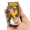 MilesMagic Magician's Living Mummy Finger Novelty Gag Gimmick | Realistic and Scary Moving Finger | Halloween Close Up Prank Horror Comedy for Magic Tricks