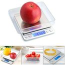 Escalas de cocina electrónicas digitales 0,01 g 500 g bolsillo LCD pesaje alimentos joyería
