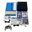 Sony Playstation 4 (PS4) Console - 500GB With Controller + Games + Faceplates