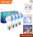 Dimmable Smart WiFi Bulbs - Full Color Changing - Compatible with Alexa & Google