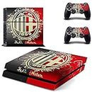 Elton AC Milan Special Edition Theme Skin Cover for PS4 Console and Controllers