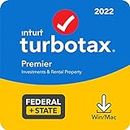 [Old Version] TurboTax Premier 2022 Tax Software, Federal and State Tax Return, [Amazon Exclusive] [PC/MAC Download]