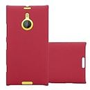 Cadorabo Hard Case for Nokia Lumia 1520 in Frosty Red Plastic Against Scratches and Bumps