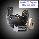 JD Squared Model 32 Tube Bender Metric Square Box Die Set 