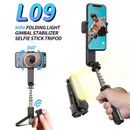 Selfie Stick Gimbal Mini Stabilisator 360° Rotation Stativ Bluetooth Aufladbar