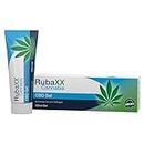 RubaXX Cannabis CBD Gel - Kühlend mit ca. 600 mg CBD - mit Menthol & Minzöl für beanspruchte Muskeln z.B. in Rücken, Schultern oder Beinen - 120 ml