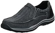 Skechers Men's Expected - Avillo Relaxed Fit slip on Loafer, Black, 14 XW US