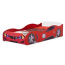 BEAMER S1 Twin Race Car Bed, Kids Racing Car Theme Bedroom Furniture