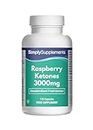 Raspberry Ketones 3000mg 120 Capsules | Vegan & Vegetarian Friendly | Manufactured in The UK