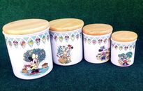 Disney Minnie Mouse Garden Fruit Stoneware Canister Set