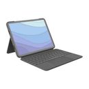 Logitech Used Combo Touch Backlit Keyboard Case for Apple 11" iPad Pro 1st-4th Gen (Oxfor 920-010095