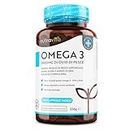 Omega 3 Olio di Pesce da 2000 mg - 660 mg EPA e 440 mg DHA per Porzione - 240 SoftGel Capsule di Olio di Pesce Puro - Fornitura per 4 Mesi - Prodotto nel Regno Unito da Nutravita