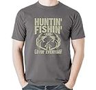 Hunting Fishing Loving Every Day Fathers Day Camo T-Shirt, Sweatshirt, Hoodie for Men, Women, Kids
