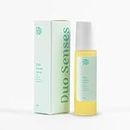 Duo Senses Aromatherapy Roll-On - 10ml Glass Bottle - Soothes Discomfort with Stainless Steel Applicator - Mess-Free - All Natural Made in Canada
