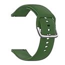 Ainsley 22mm Watch Straps / Watch Band Compatible for Moto 360 Gen 2 (Green)