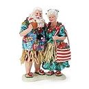 Department 56 Possible Dreams by The Sea Santa and Mrs. Claus Tourist Season Figurine, 10.5 Inch, Multicolor