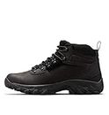 Columbia Men's Newton Ridge Plus II Waterproof Hiking Boot, Black/Black, 10 Regular US