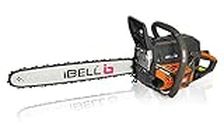 IBELL Petrol Chainsaw 6218CS, 3.0KW/4.0HP, 62cc, 18inch Guide Bar and Chain, 3000±200 RPM and Automatic Chain Oiler