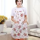 Lady Kitchen Apron Dress Restaurant Home Kitchen For Pocket Cooking Funny ApATWR
