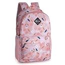 Half Moon Trend Backpacks for Women, 14 inch, Stylish and Trendy Casual College Backpacks for Girls, Water Resistant and Lightweight Bag for Office and Travelling (Pink)