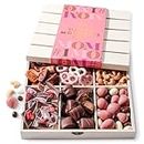 Mothers Day Gift Basket | Candy and Nut Sweet and Savory Gourmet Snack Box | Chocolate Flowers and Candy | Best Gift Idea for Mom, Women, Her, Mother, Grandmother- Bonnie and Pop