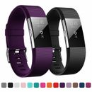 For FITBIT CHARGE 2 strap Replacement Wrist Band Wristband Metal Buckle