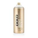 Montana Cans 285820 Spray Dose Gold, Gld400, S9120, 400 ml, Shock white Pure