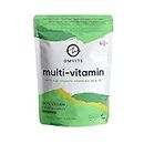 Vegan Multivitamins & Minerals - With High Strength Vitamin B12, D3, K2 & Iron - 180 Tablets in 100% Plastic-free Packaging - 6 Month Supply - Advanced Supplement for Men & Women - Palm Oil & GMO Free
