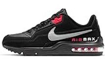 Nike Air Max Ltd 3, Scarpe da corsa, black/lt smoke grey-university red, 43 EU