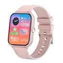 Reloj Inteligente Hombre Mujer, 1.95" Smartwatch con Llamada Bluetooth Actividad Múltiples Modos Deportivos Fitness Trackers para iOS Android,Pink