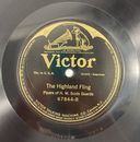 Rare The Highland Fling by H M Scots Guard 10” Vinyl Record Victor Black Label