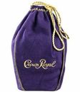 Crown Royal Cloth/Felt Drawstring Bag Purple 750mL